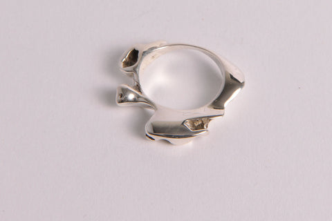 Run - Sterling Silver Ring