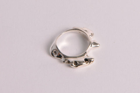 Run - Sterling Silver Ring
