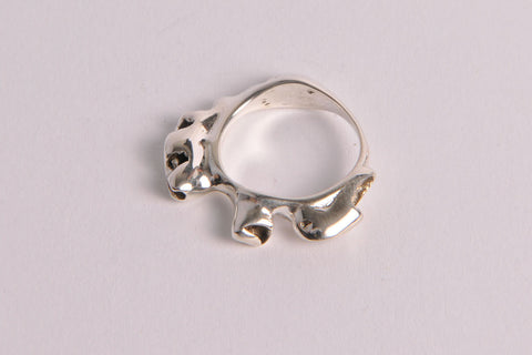 Run - Sterling Silver Ring