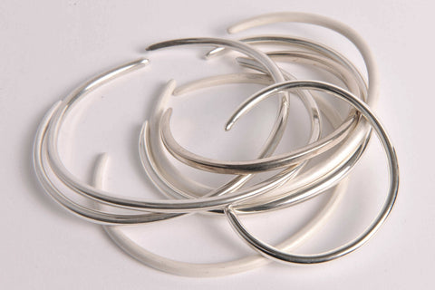 Sterling silver bangle