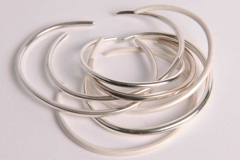 Sterling silver bangle